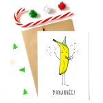 Carte de souhaits Banannée!