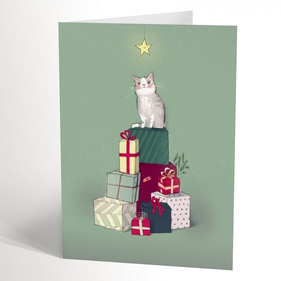 Carte Chat et cadeaux