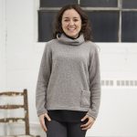 Light gray mix Newton sweater