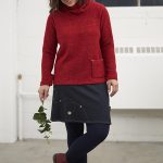 Red mix Newton sweater