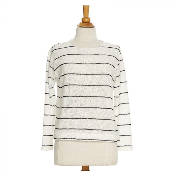 White ''Delphine'' sweater