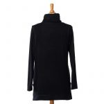 Black ''Thuya'' sweater-tunic