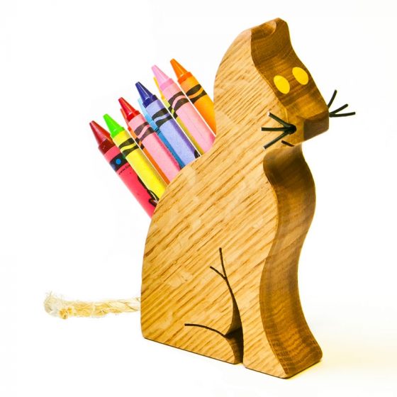 Porte-crayons Chat
