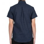 Chemise pour homme indigo