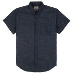 Chemise pour homme indigo