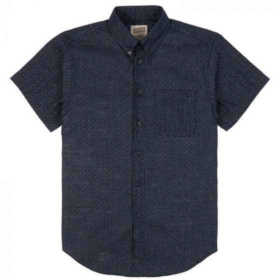 Chemise pour homme indigo