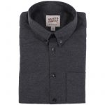 Chemise pour homme twill charbon