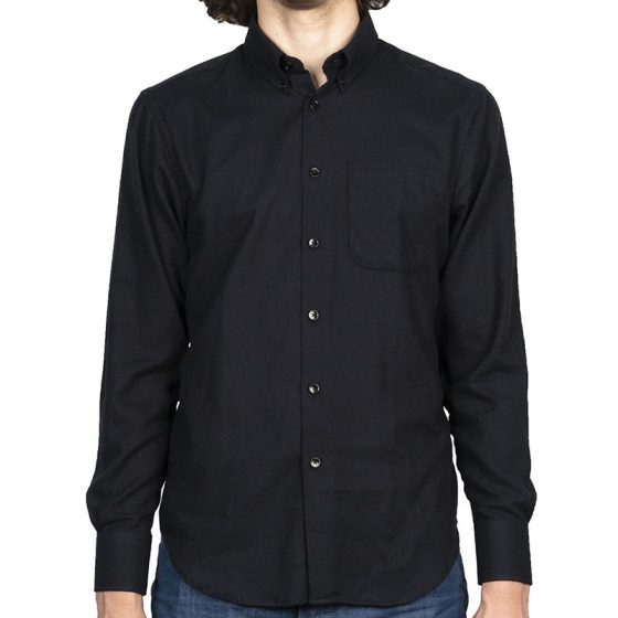 Chemise pour homme twill noir