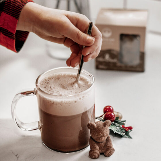 Boisson chaude 3D chocolat chaud