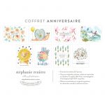 Coffret assortiment de 8 cartes d'anniversaire