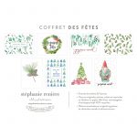 Coffret assortiment de 8 cartes du temps des Fêtes / Noël