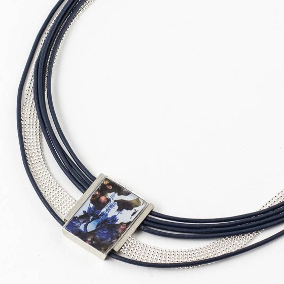 Collier Johnny cobalt