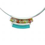 Pendentif axia double aqua