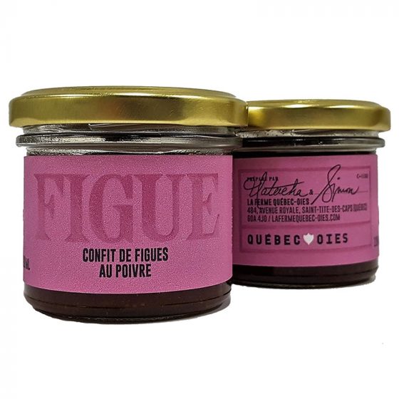 Confit de figues au poivre