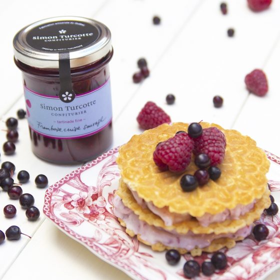 Confiture framboise et cerise Rien ne se perd, tout se crée