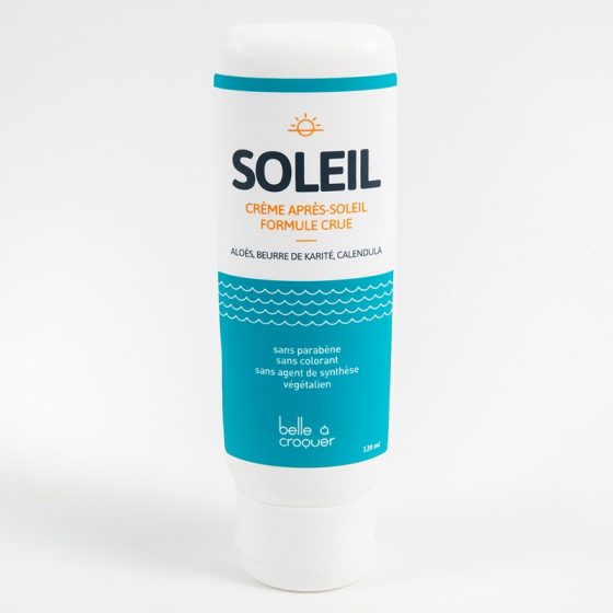 Crème après-soleil naturelle