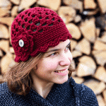 Chouette chapeau crocheté