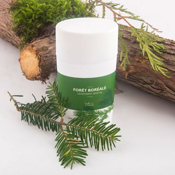 Boreal forest vegetal deodorant