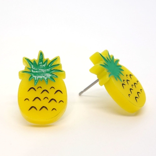 Boucles d'oreilles ananas