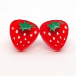 Strawberry earrings