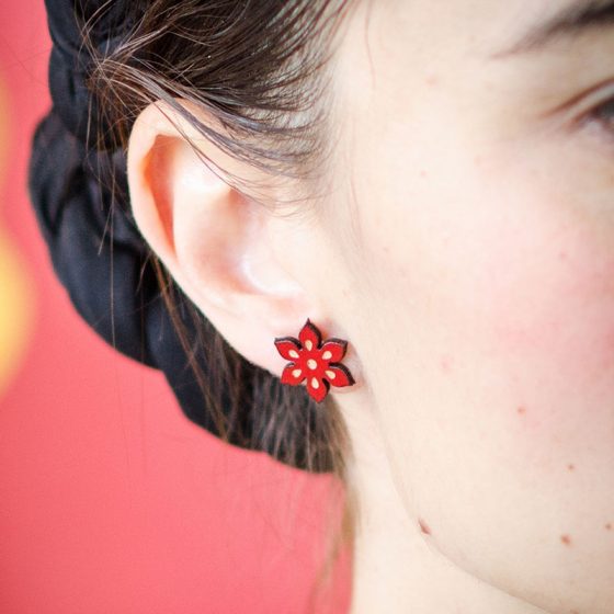 BOUCLES D'OREILLES FLOR