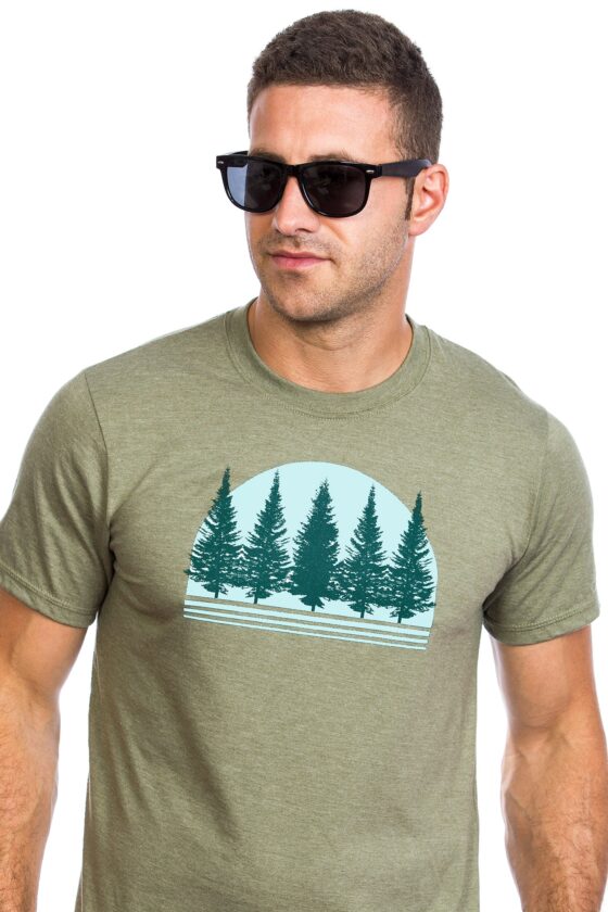 T-shirt forêt boréale