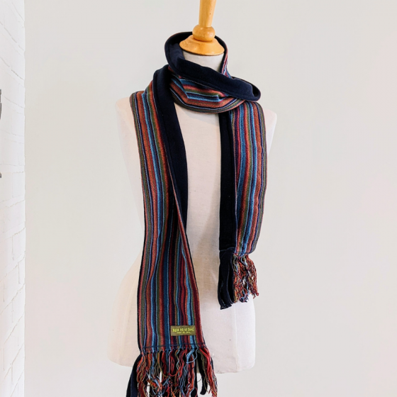 Fleece lined scarf