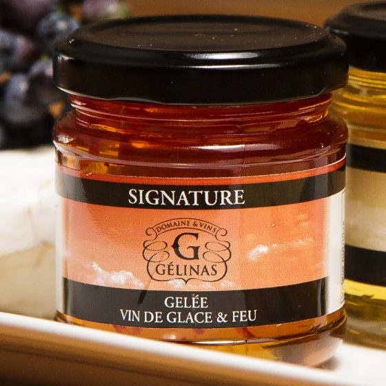 Spicy ice wine jelly