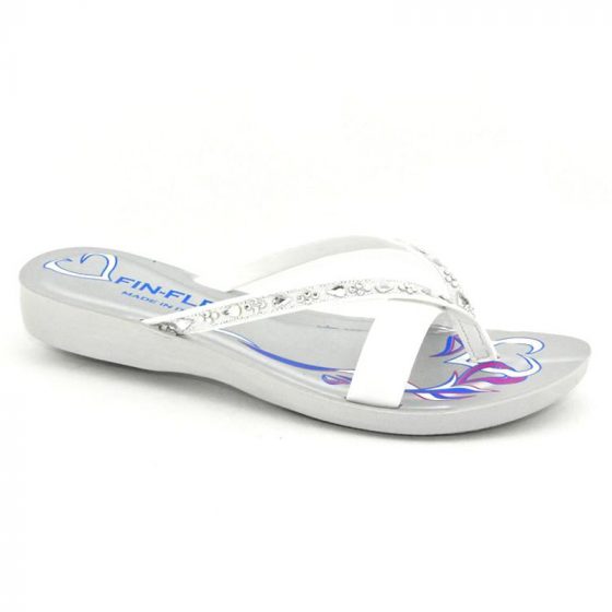 White diamonds sandals