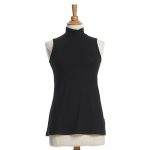 Black ''Saturne'' tank top