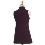 Dark red ''Saturne'' tank top