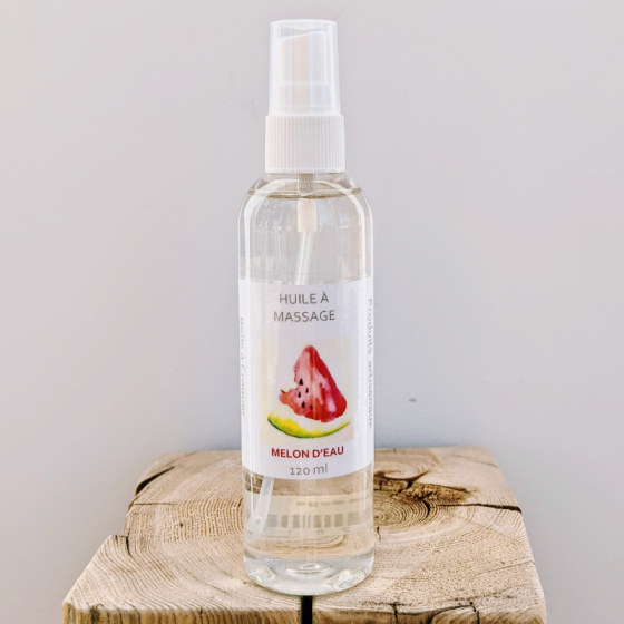 Watermelon massage oil