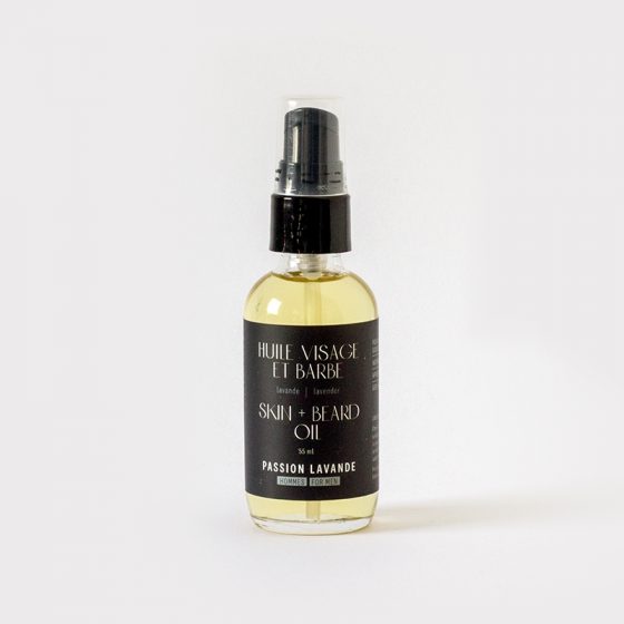 Lavender skin and beard oil - for men