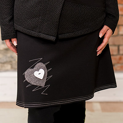 ''Cupidon'' skirt