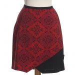 Black and red mandalas Supernova skirt