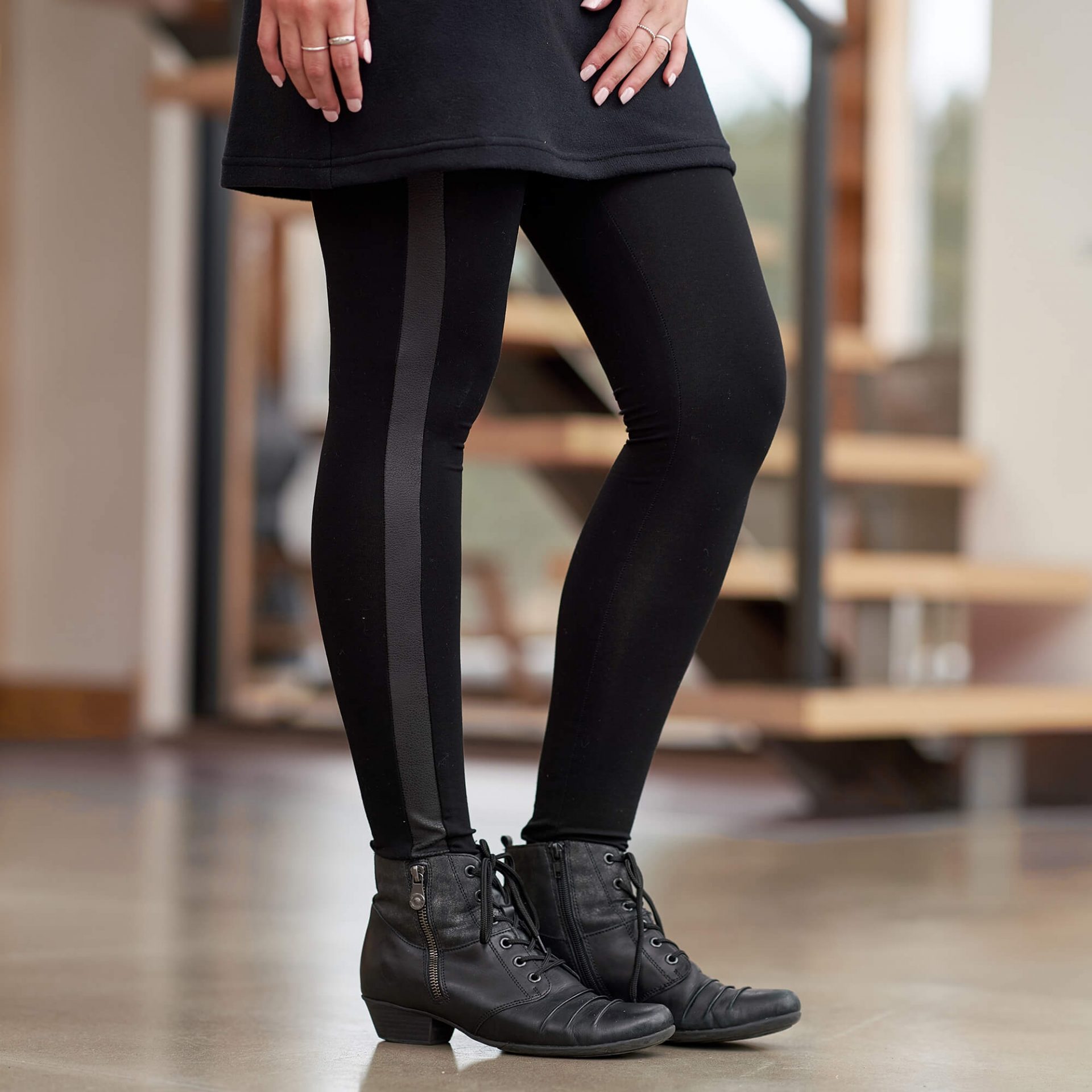 Legging boréal faux cuir - Rien ne se perd, tout se crée