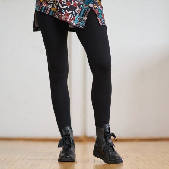 Legging long uni noir
