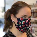 Masque de protection de fabrication artisanale réversible et unisexe pour adultes-Masq adult mel / frais