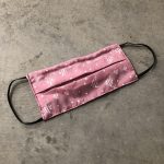 Masque de protection de fabrication artisanale réversible et unisexe pour adultes-Masq adul poissons rose-denim
