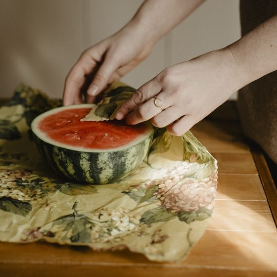 Moyen emballage alimentaire écologique 12 x 12