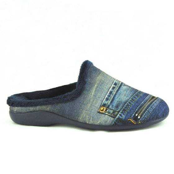 Jeans slippers