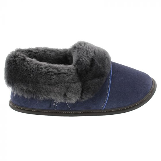 Sheepskin slippers for men