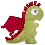 Peluche dragon l'aventurier