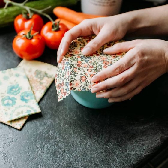 Petit emballage alimentaire écologique 9 x 9