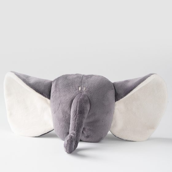 Coussin peluche Mina l'éléphant