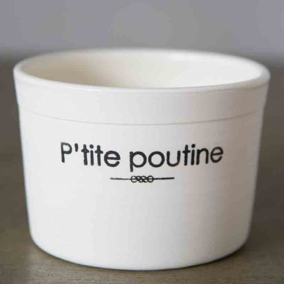 ''P'tite poutine'' bowl