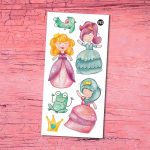 Temporary tattoo - ''Les princesses''