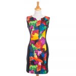 Robe cocktail Multicolore