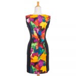 Robe cocktail Multicolore