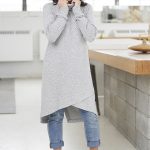 Light gray ''Capricorne'' dress